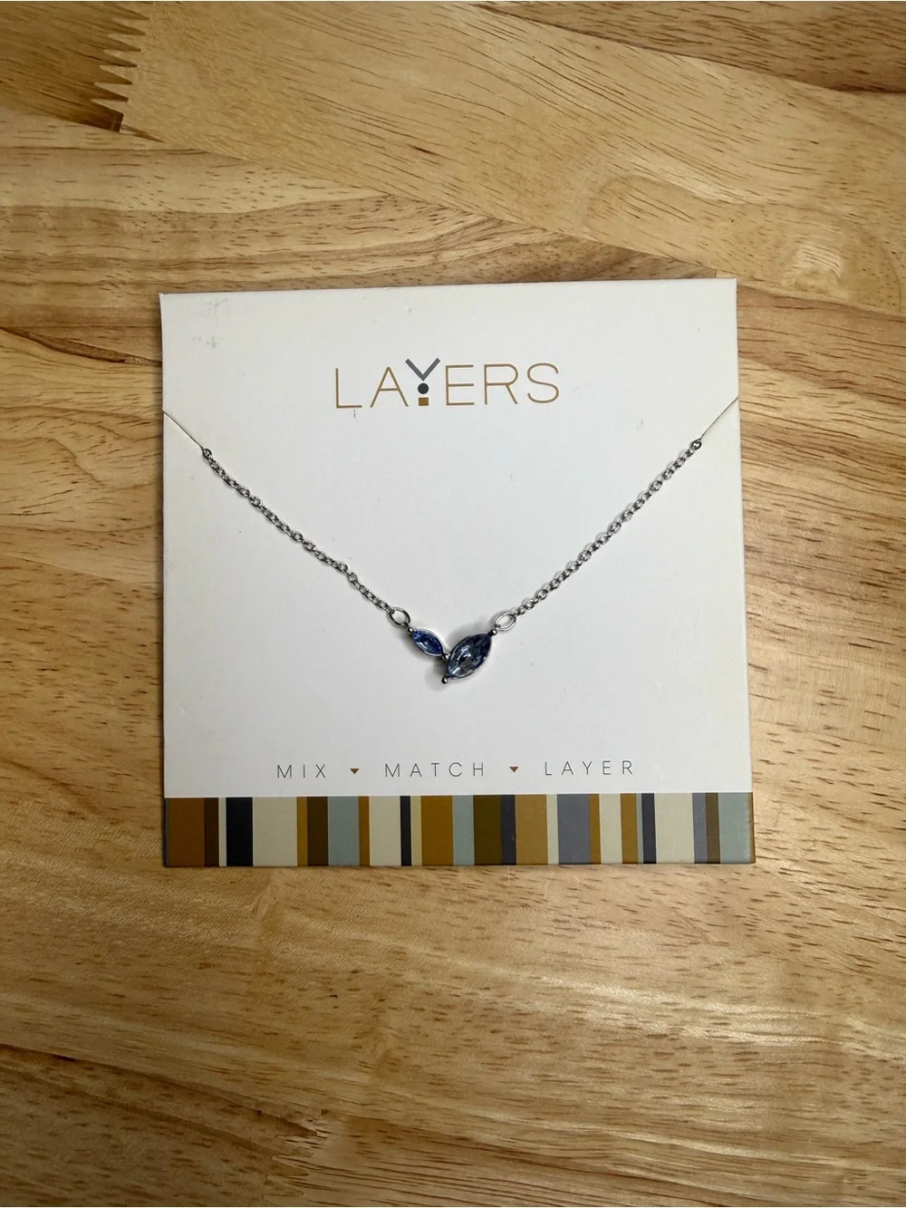 Layers delicate silver